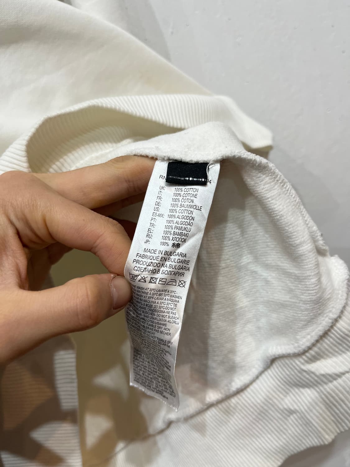 DIESEL 디젤 로고 맨투맨 스웻셔츠  상품이미지5