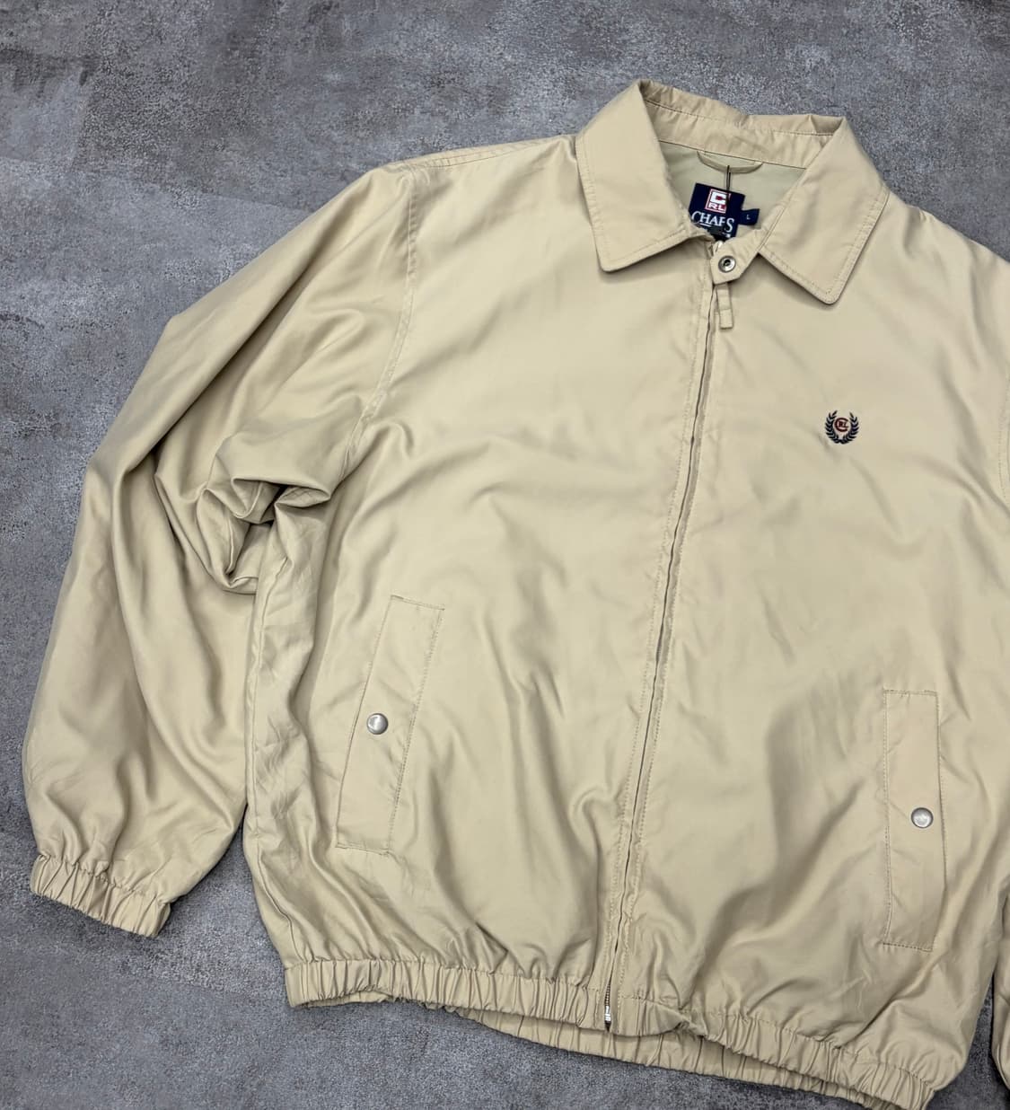 90s 챕스 랄프로렌 베이지색 바람막이 자켓 L 상품이미지4