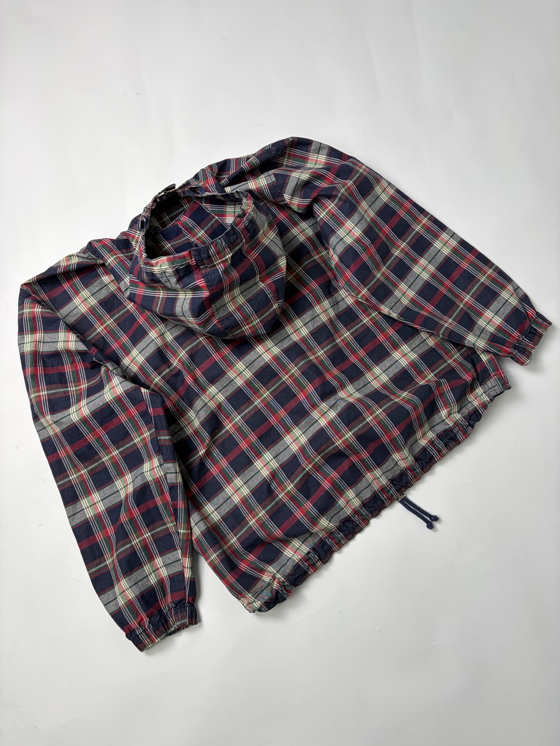 90s Gap Plaid Quarter Zip Anorak 상품이미지2