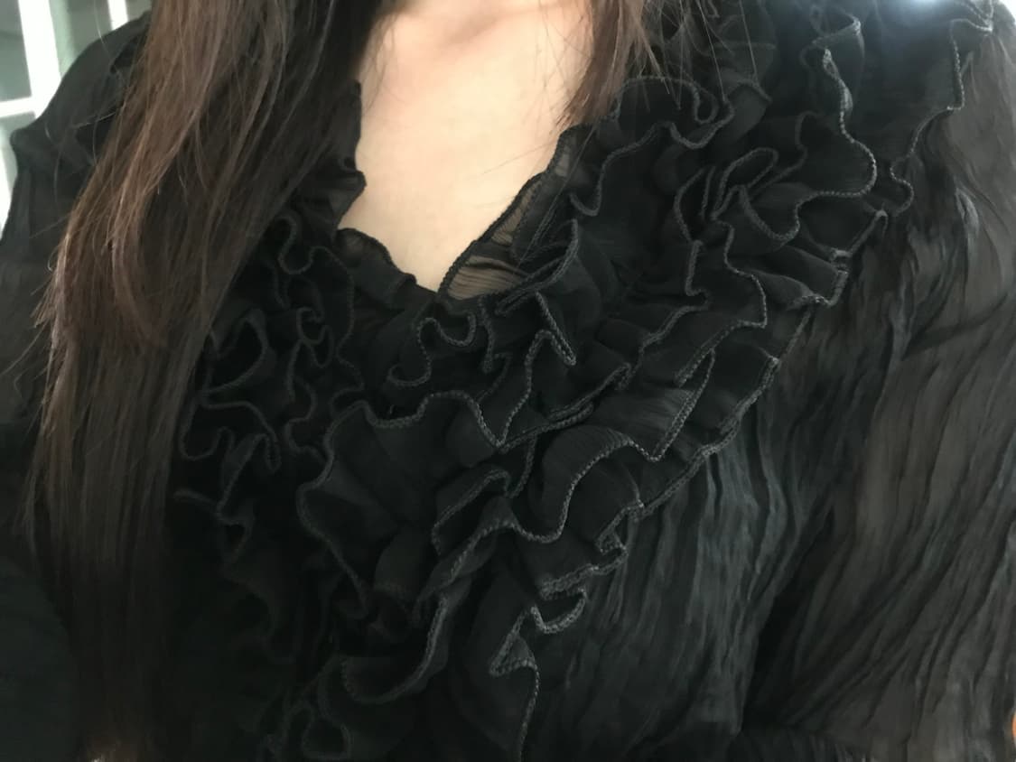 vintage frill blouse 상품이미지3