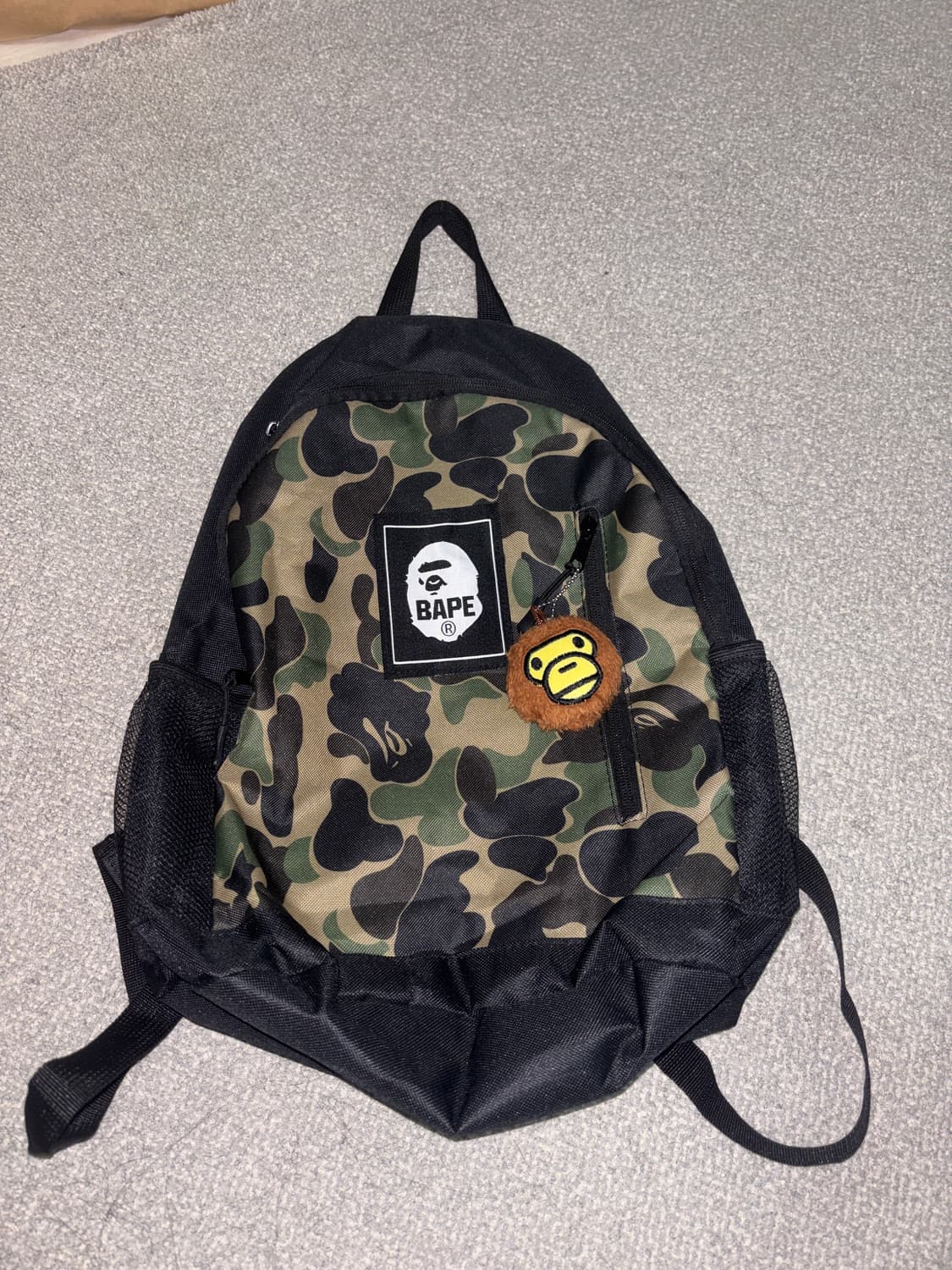 BAPE 베이프 카모 잡지부록 백팩 가방 상품이미지1