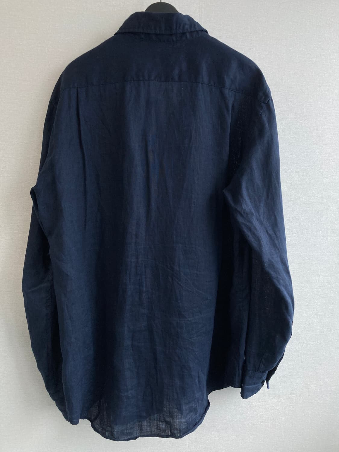 유니클로 린넨100% 셔츠 M 상품이미지4