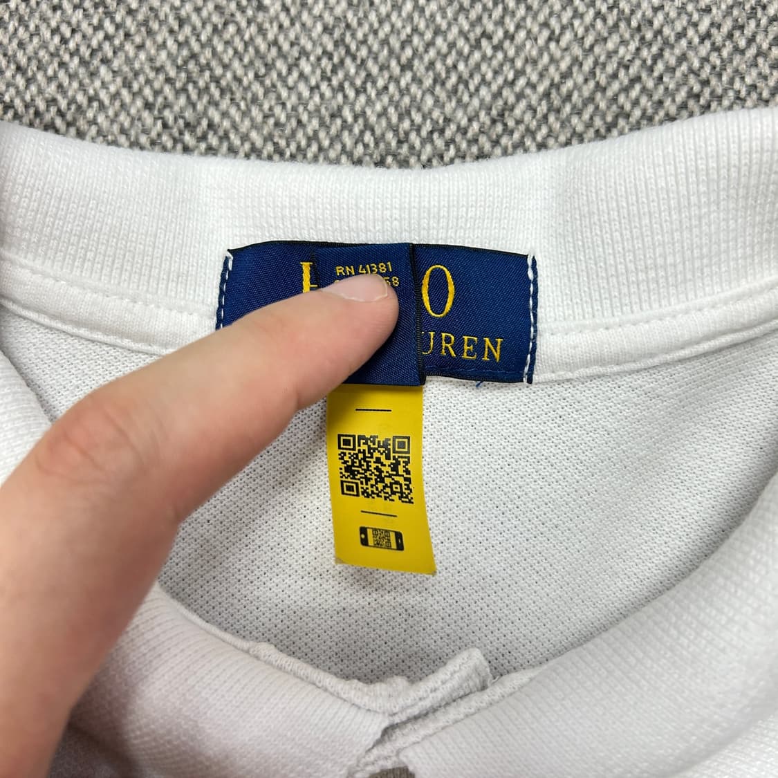 폴로 빅포니 치프키프 화이트 카라티(L(14-16)) 상품이미지3