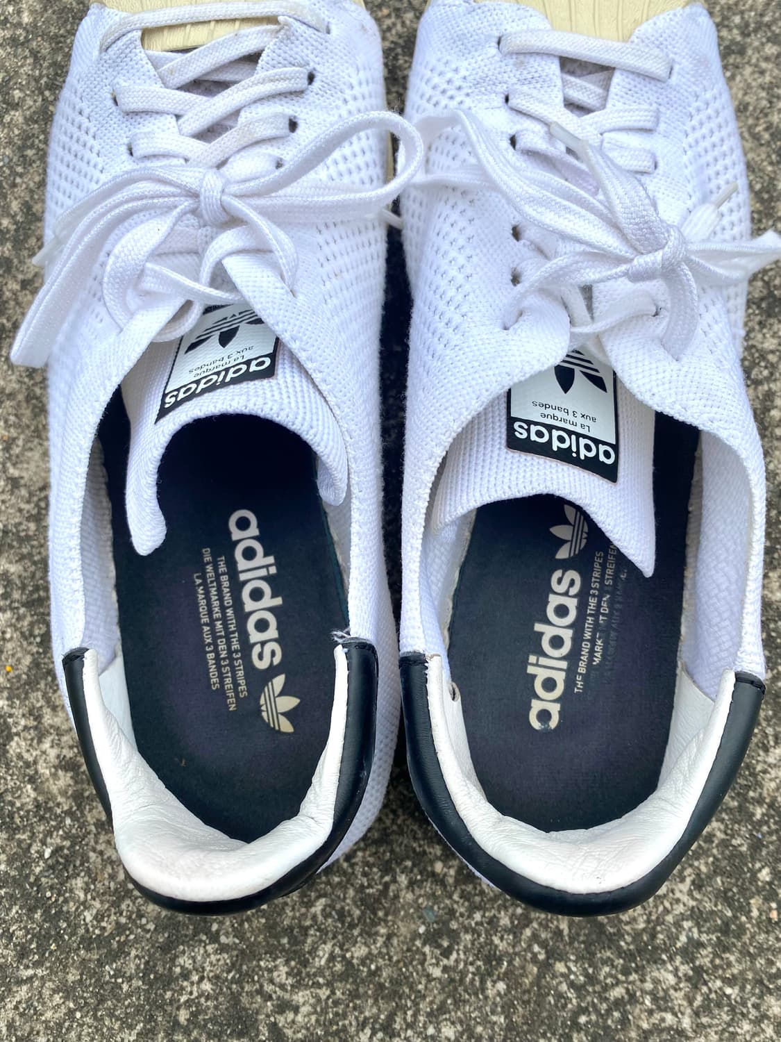 아디다스 슈퍼스타80s 프라임니트 오프화이트 상품이미지7