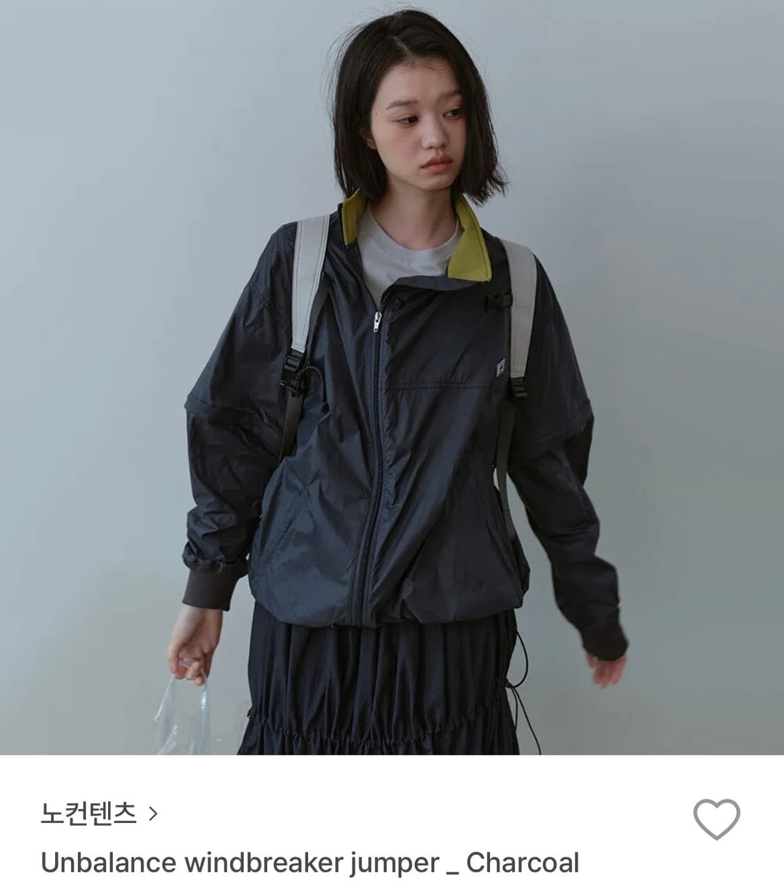 노컨텐츠 언발란스 윈드브레이커 상품이미지1