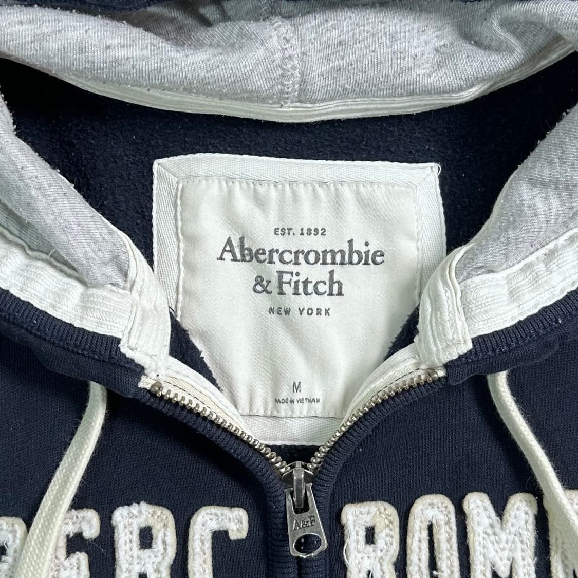 아베크롬비 네이비 후드집업 상품이미지5