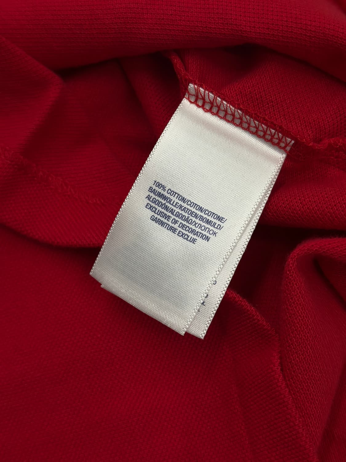 폴로 랄프로렌 레드/네이비 빅포니 카라티  상품이미지6