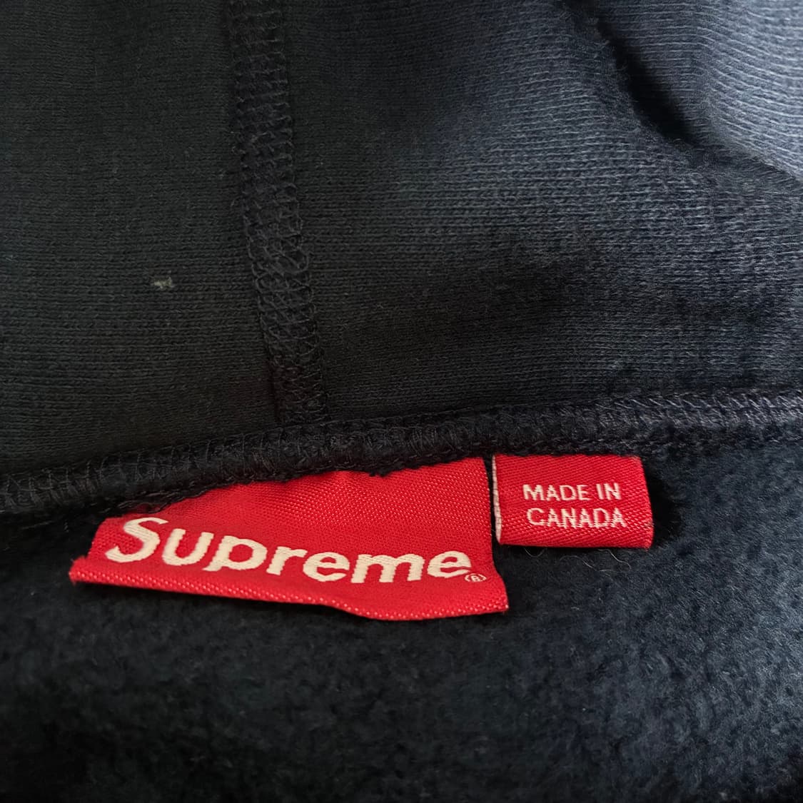 Supreme  슈프림 스펠아웃 자수 딥네이비 후드티  상품이미지4
