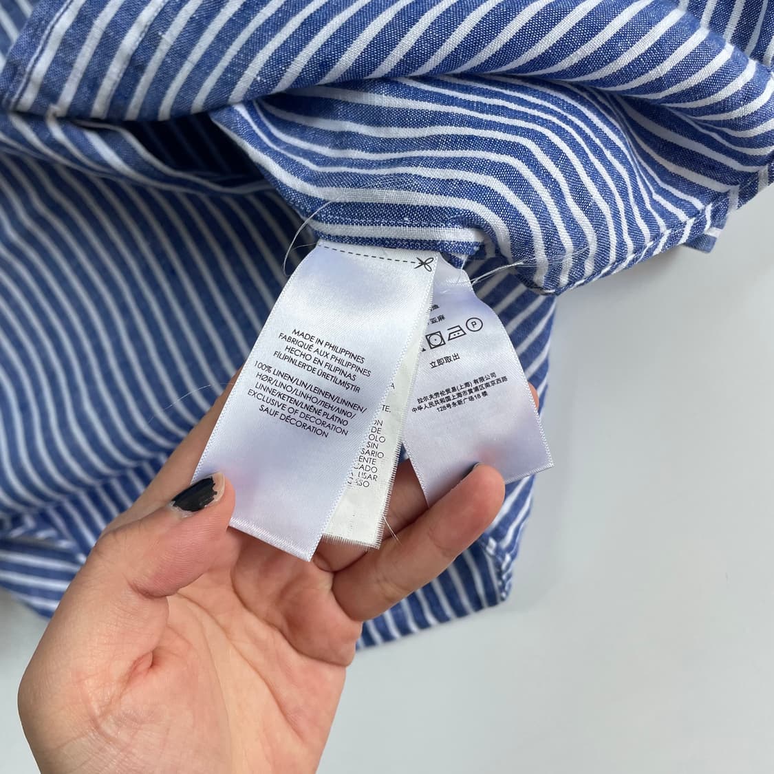 Polo  폴로 랄프로렌 신형 스트라이프 린넨 셔츠 상품이미지5
