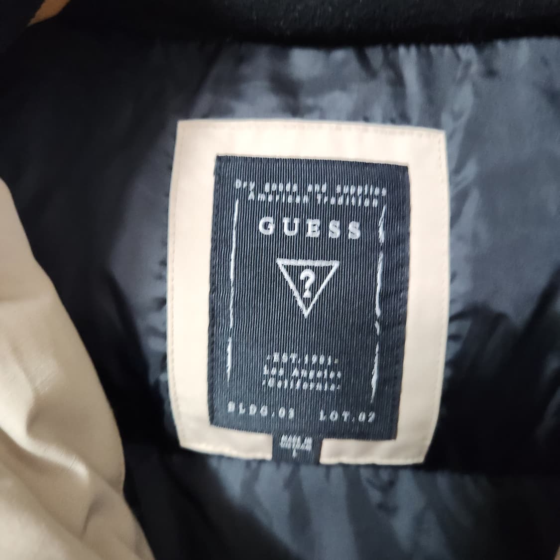 H784 [100] 게스 덕다운 슬림 패딩 점퍼
 상품이미지3