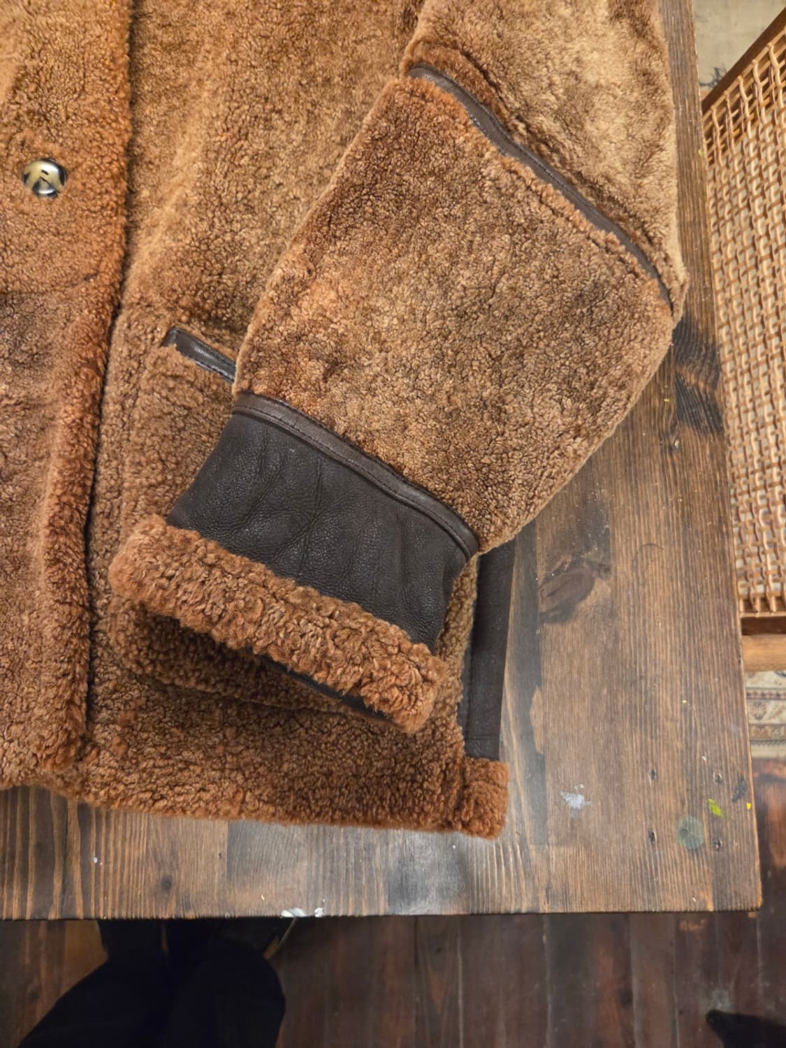 영국제 VTG 시어링자켓 상품이미지7