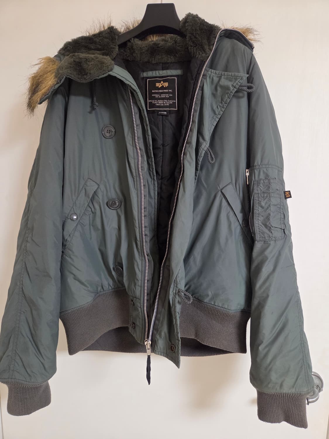 [L] 알파 인더스트리 N-2B 항공 점퍼 상품이미지2