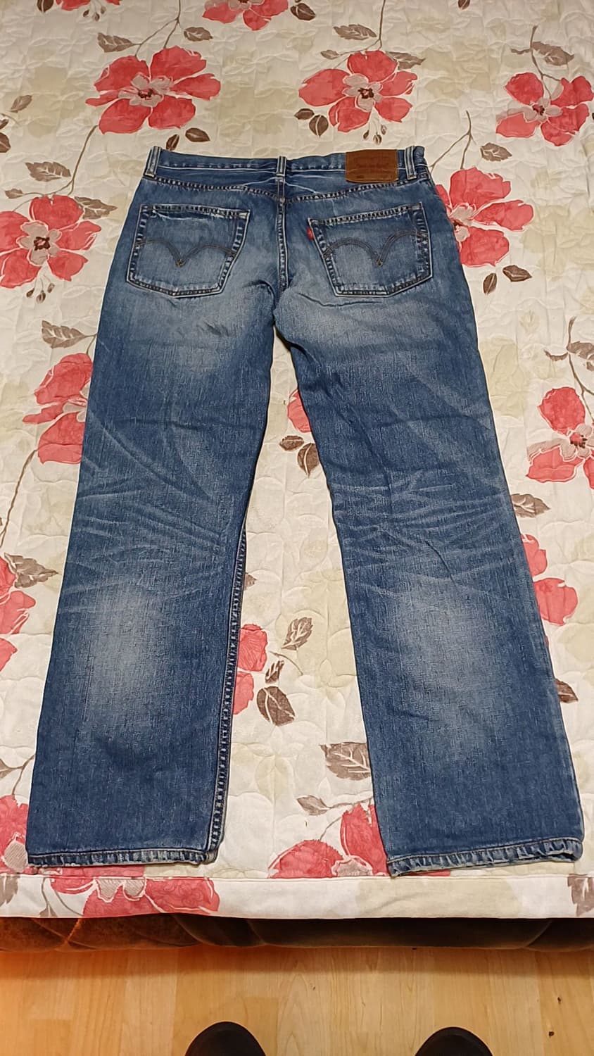 리바이스 502 빈티지청바지 실측33인치 기장104 상품이미지6