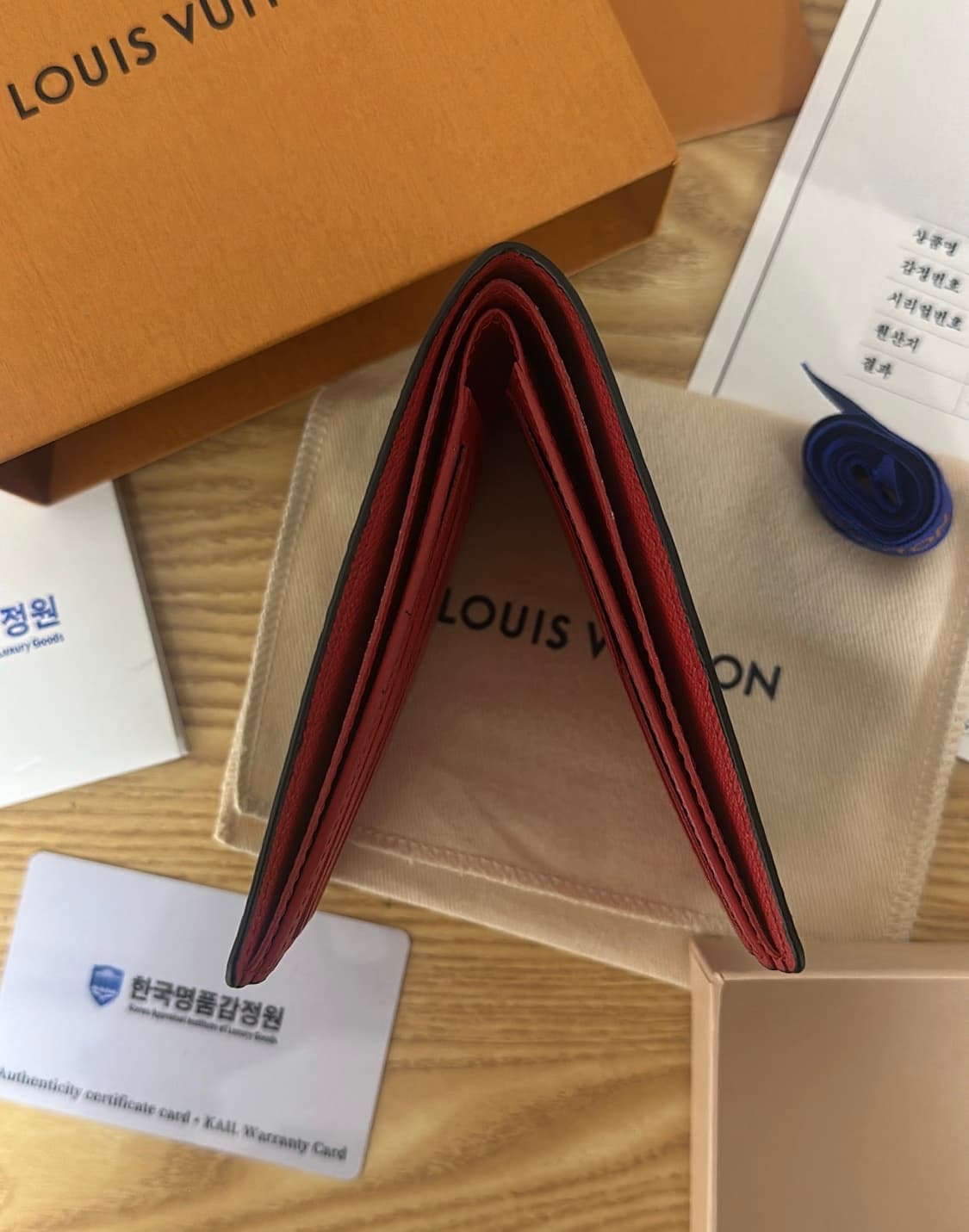 정품 루이비통 200주년 한정판 반지갑 상품이미지3