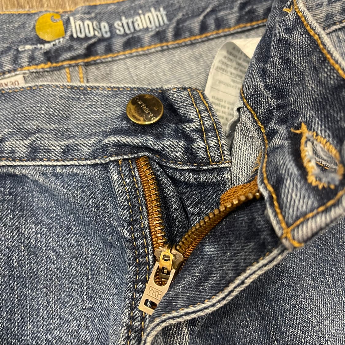 칼하트 B325 Loose fit usa 데님팬츠 상품이미지4