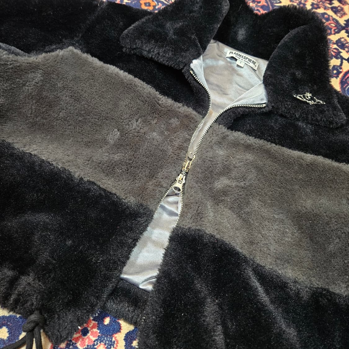 플리즈마스페어 크롭 투웨이 집업 플리스자켓 Free 상품이미지5