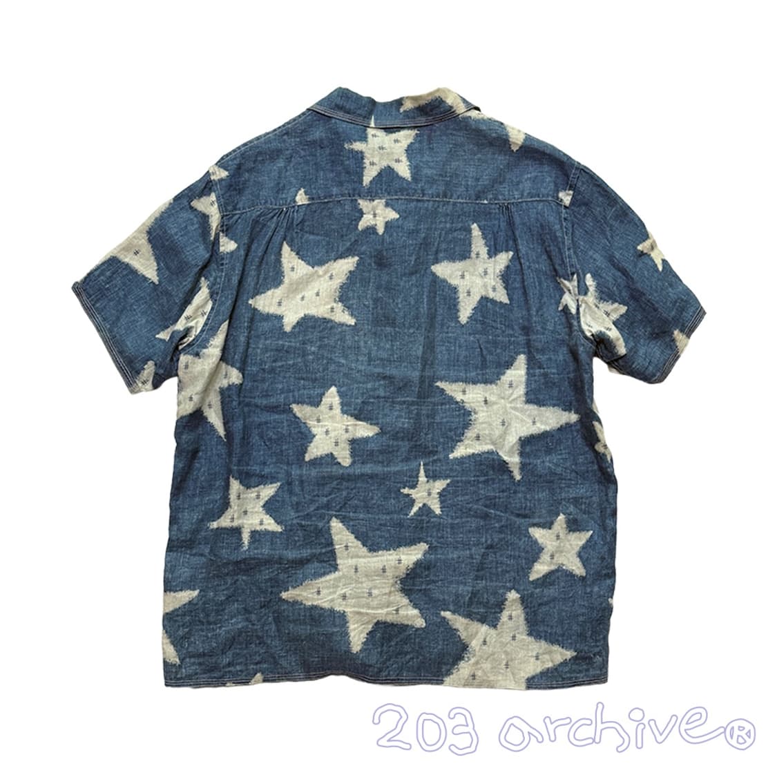 캐피탈 KAPITAL 린넨 스타 하와이안 반팔 셔츠 3사이즈 상품이미지2