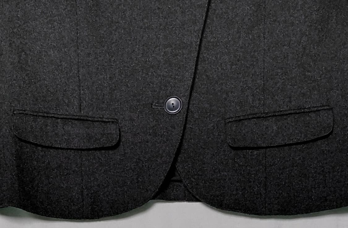 [빈티지/9A2] Claude Lema 울 100% 숏자켓(차콜그레이) 상품이미지4