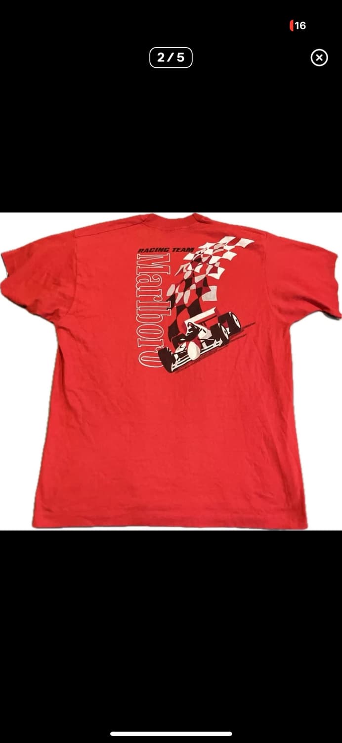 말보로 빈티지 티 90's made in USA  상품이미지2