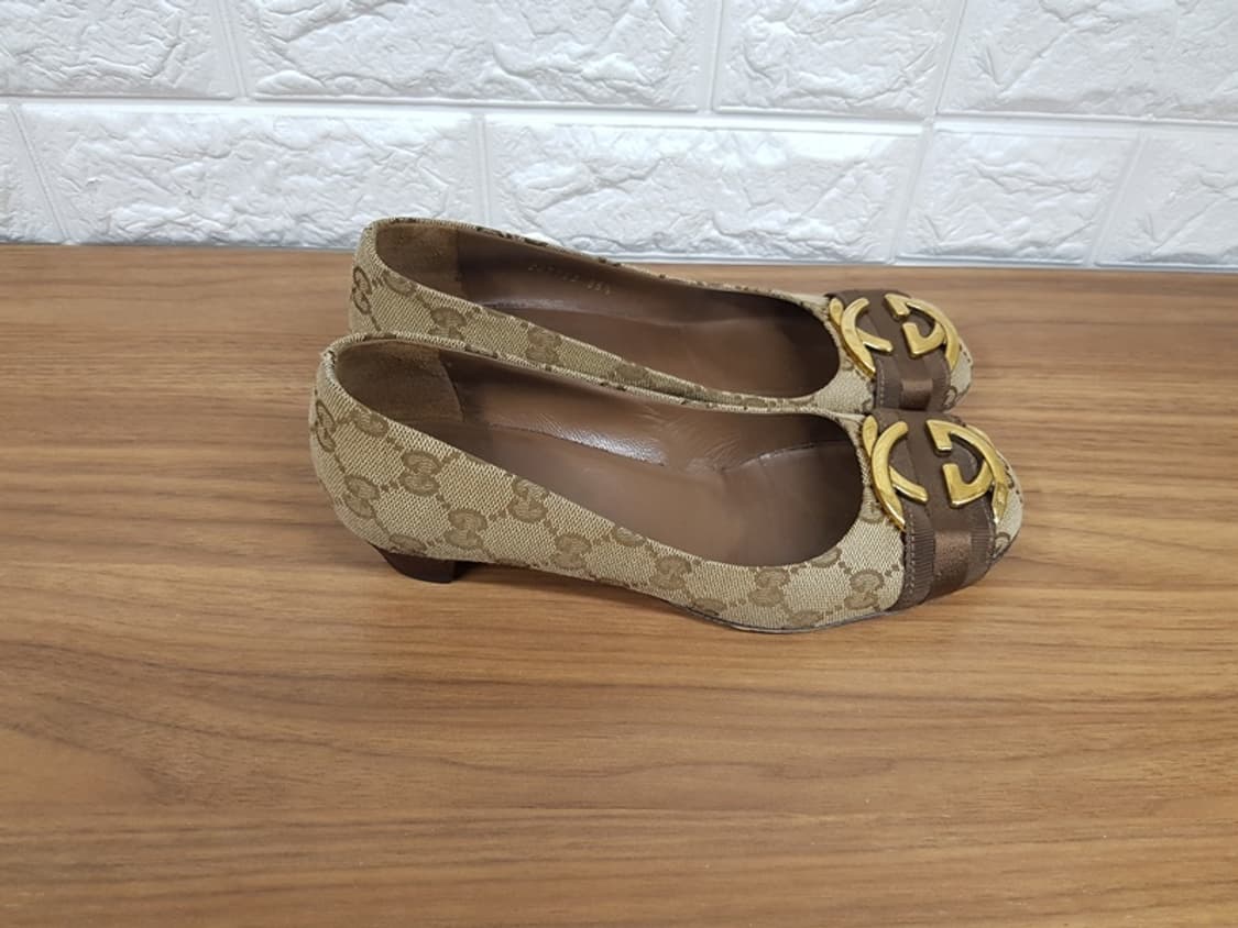 구찌 낮은굽 구두 230 (정품 247123) 통굽 상품이미지3