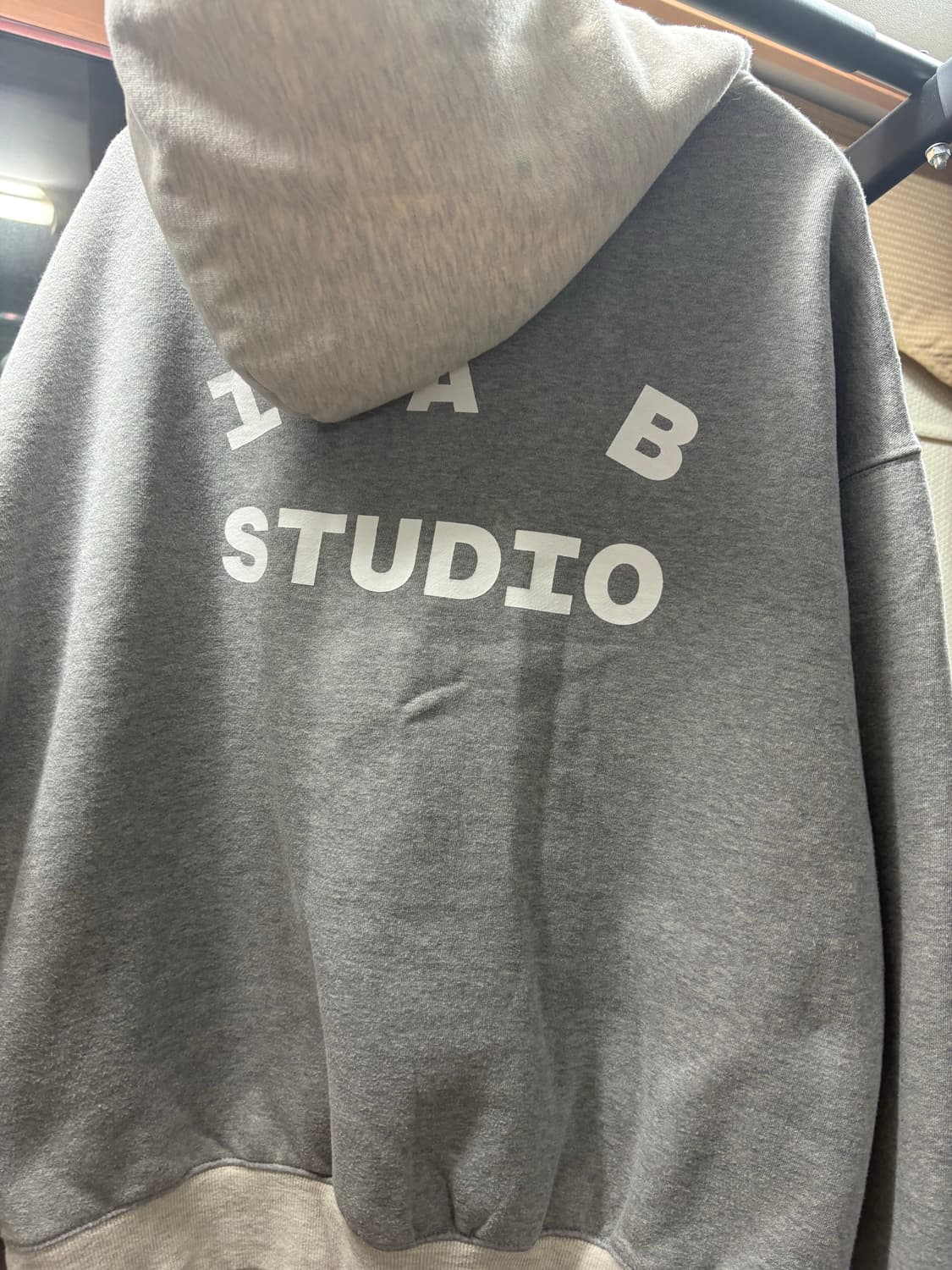 Iab 후드티 듀얼 그레이 상품이미지2