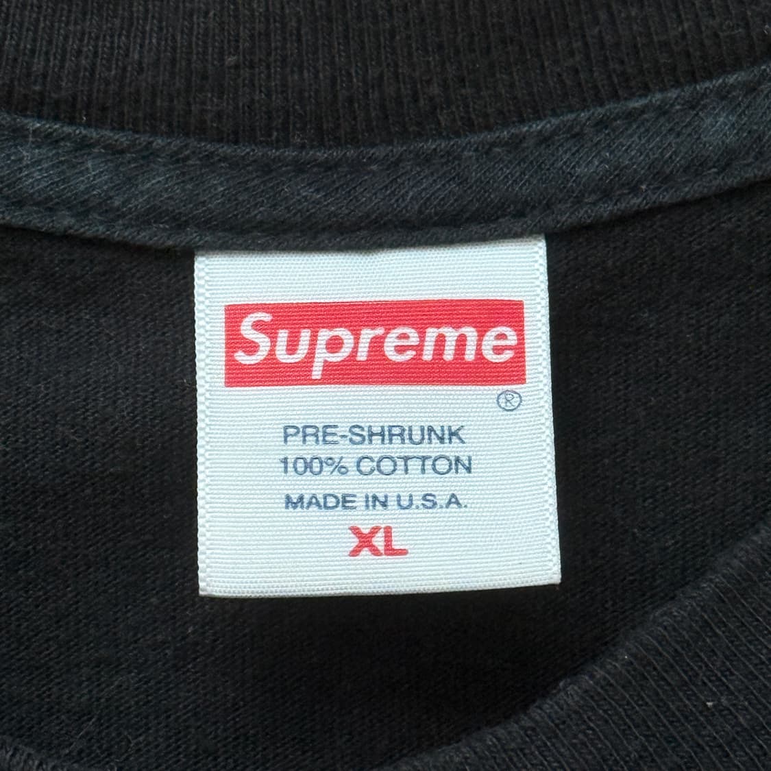 슈프림 릭루빈 티셔츠 블랙 21FW Supreme Rick Rubin 상품이미지3