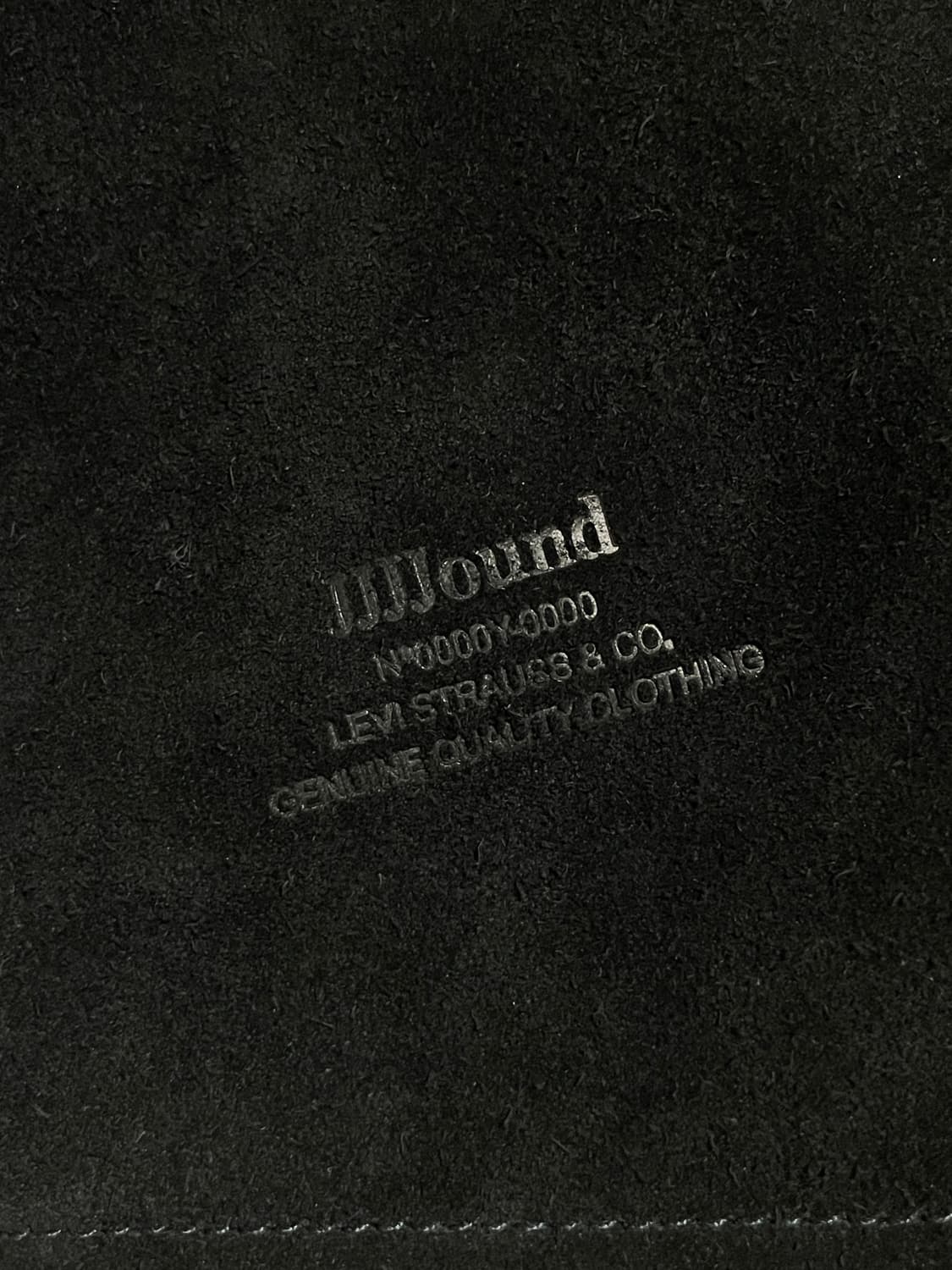 리바이스 자운드 블랙 스웨이드 코치 자켓 상품이미지9