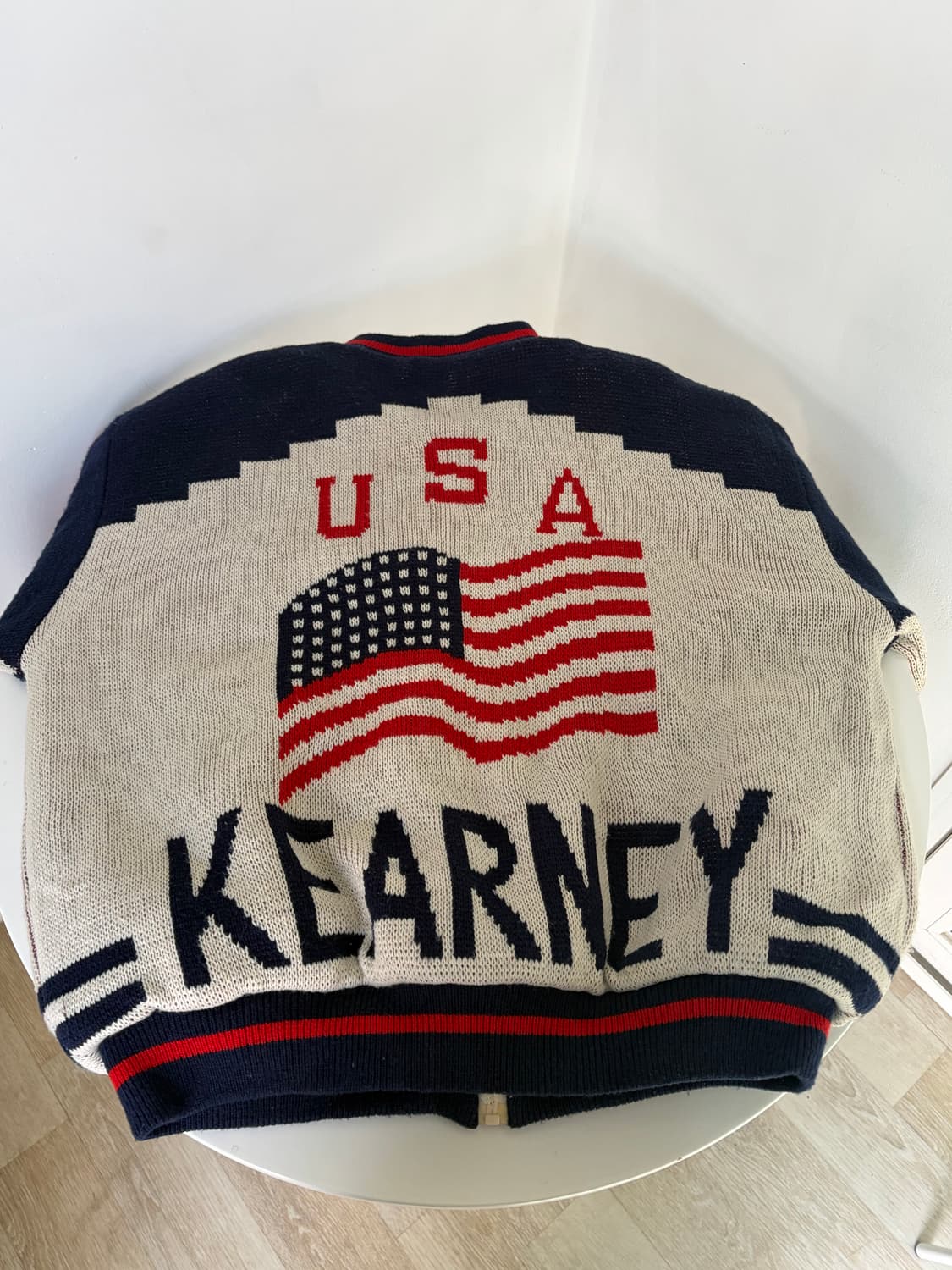 커니하우스 헤비 코위스찬 니트집업 (아이보리) 상품이미지3