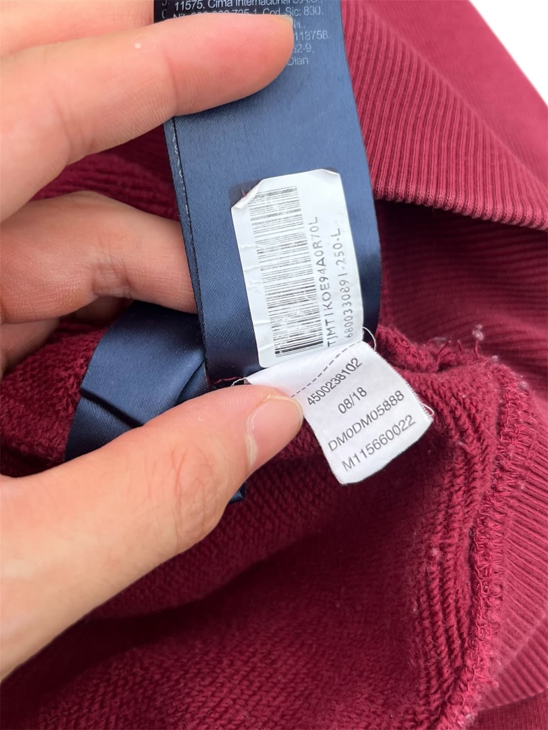 Tommy Hilfiger 타미 크레스트 로고 후드티 상품이미지4
