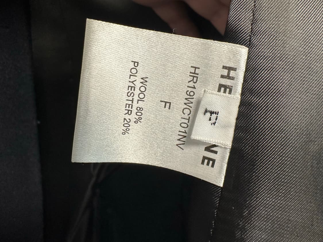 HEROINE(히로인) 여성 코트 네이비 상품이미지5