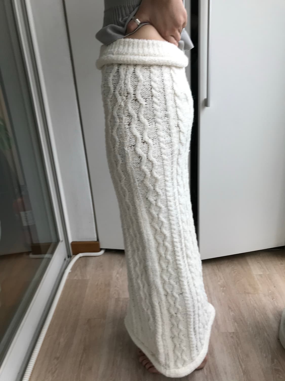 Nutemperor Cable knit Two-way 상품이미지5