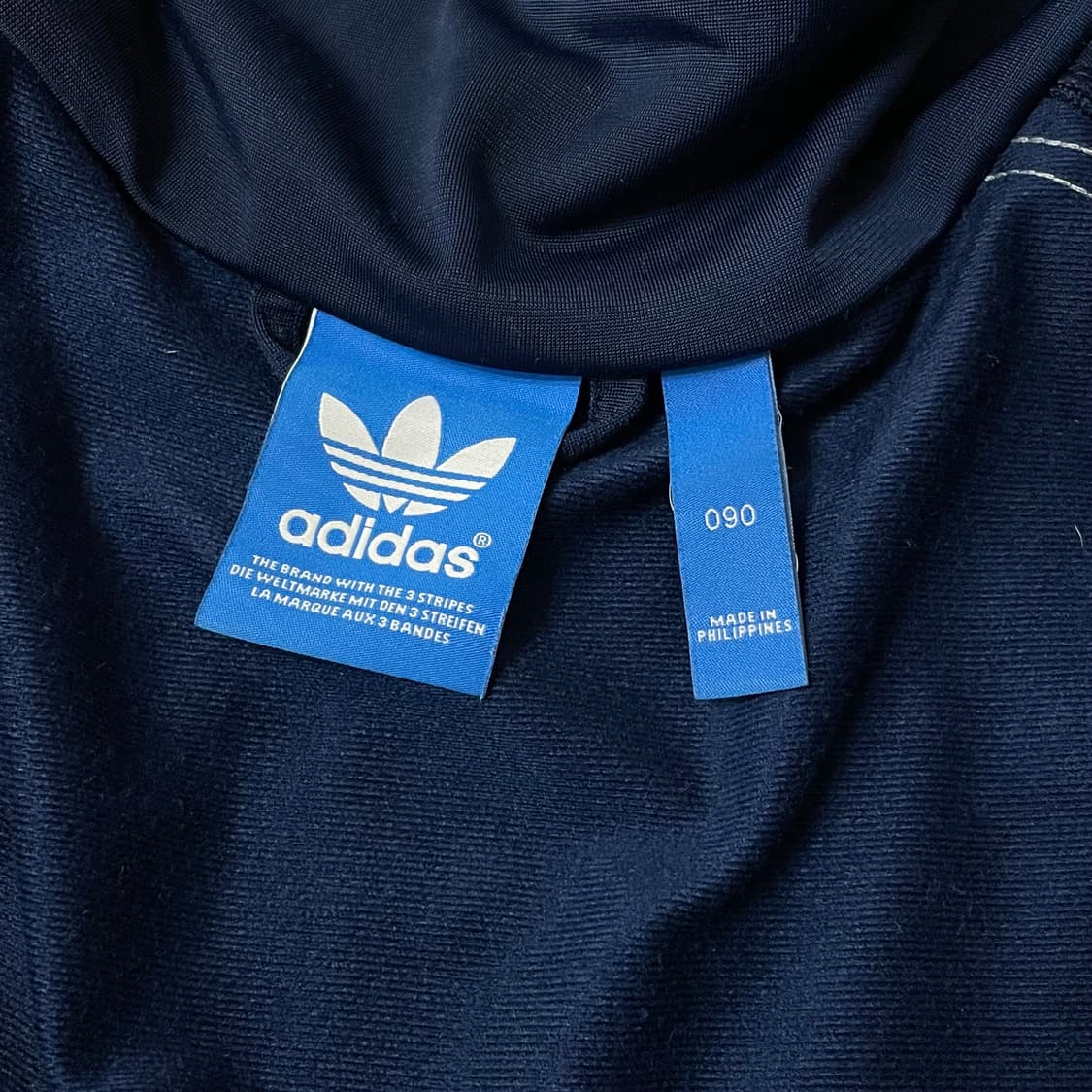 아디다스 네이비 실버 파이어버드 져지 트랙탑 90 상품이미지3