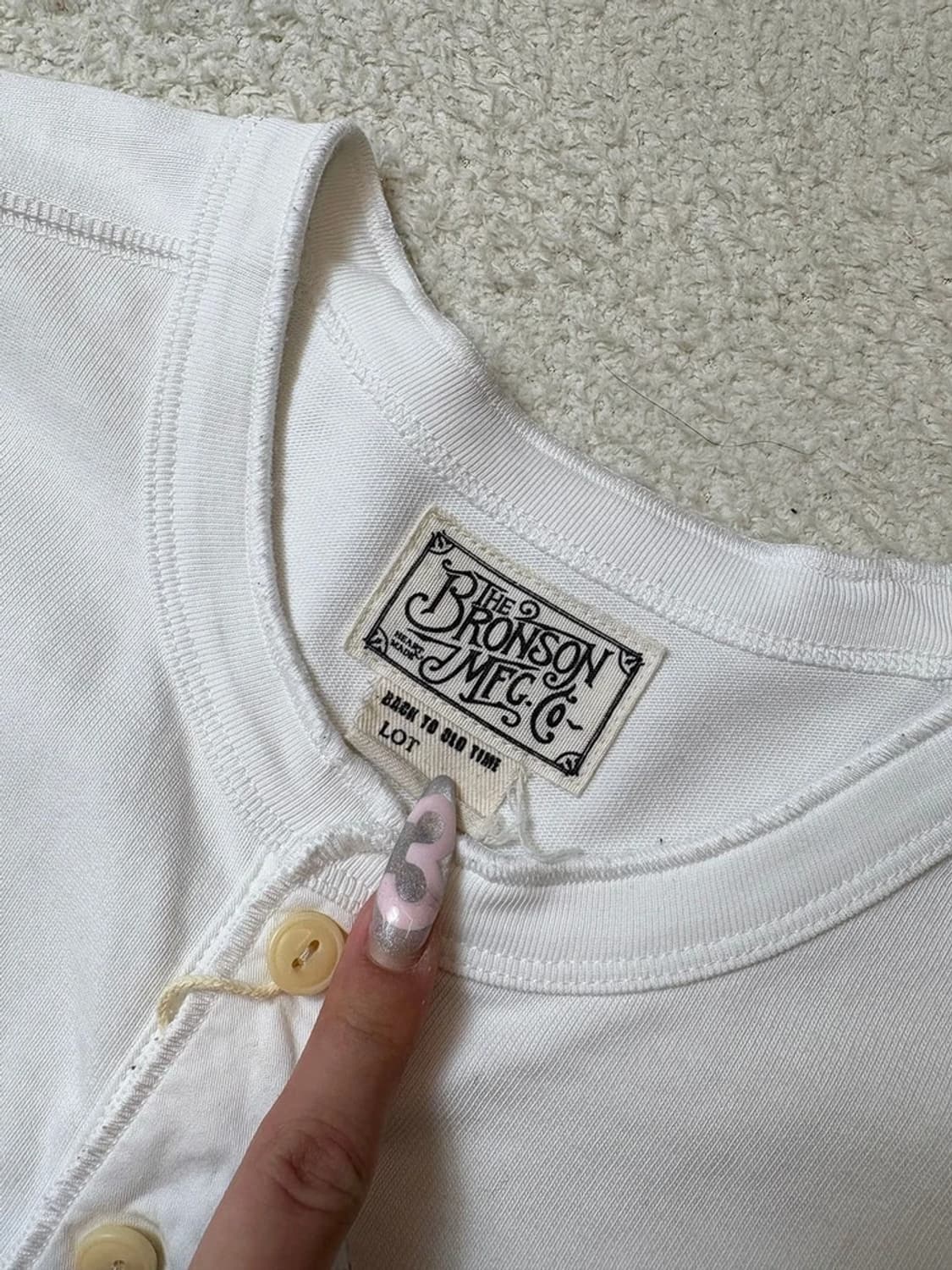 브론슨 헤비코튼 헨리 롱 슬리브 PN6469 상품이미지4