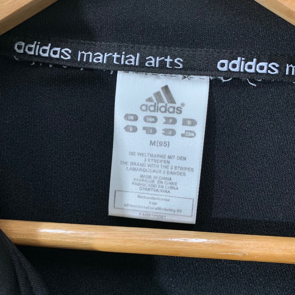 아디다스 마샬아츠 블랙 트랙탑  상품이미지3