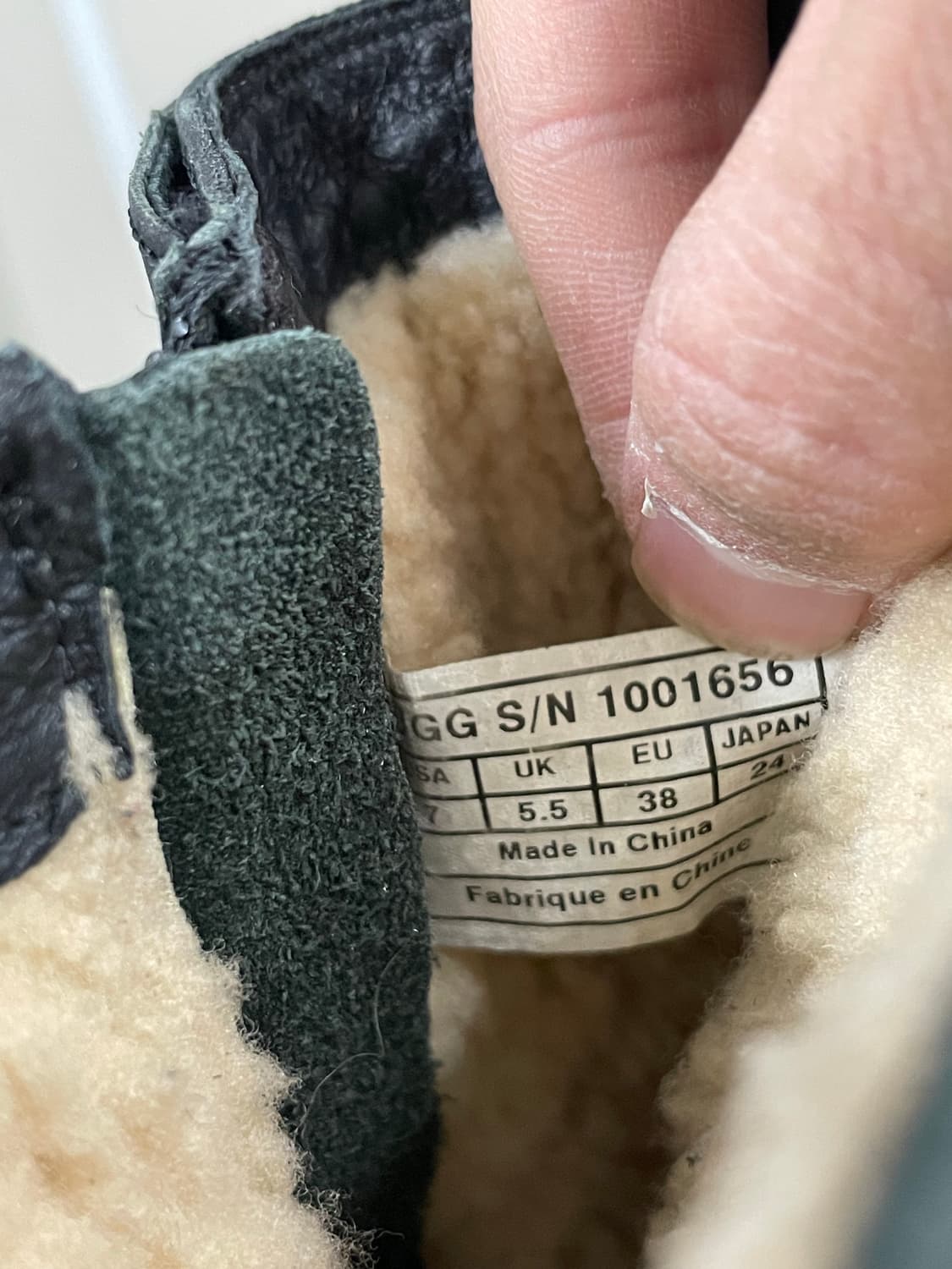 어그 거슈윈 롱부츠 블랙 240 상품이미지9