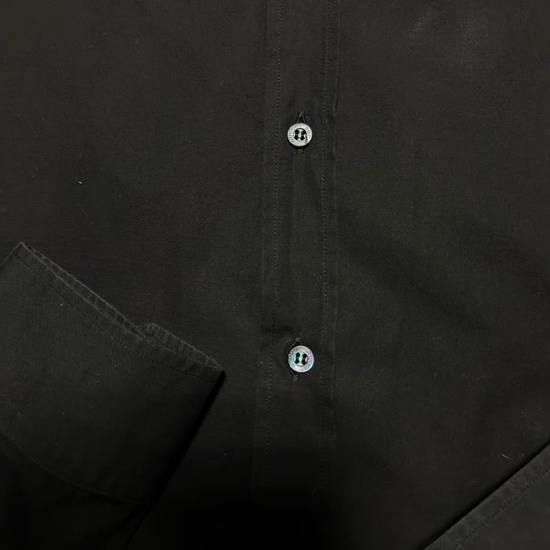 구찌 슬림핏 코튼 긴팔 셔츠 (정품) 상품이미지3