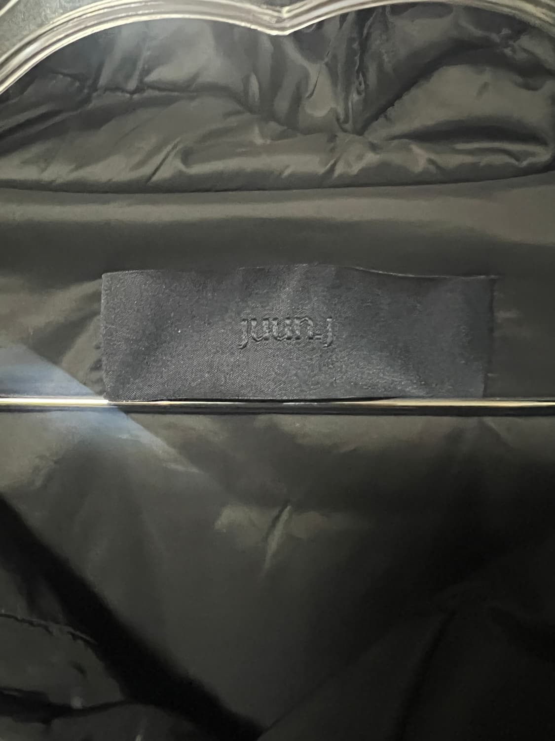 준지 Juun.J 나일론 후드 내피 셔츠 자켓 블랙 상품이미지6