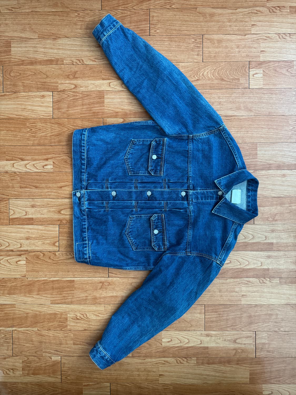 카키스 데님 자켓 미디움 다크블루 상품이미지3