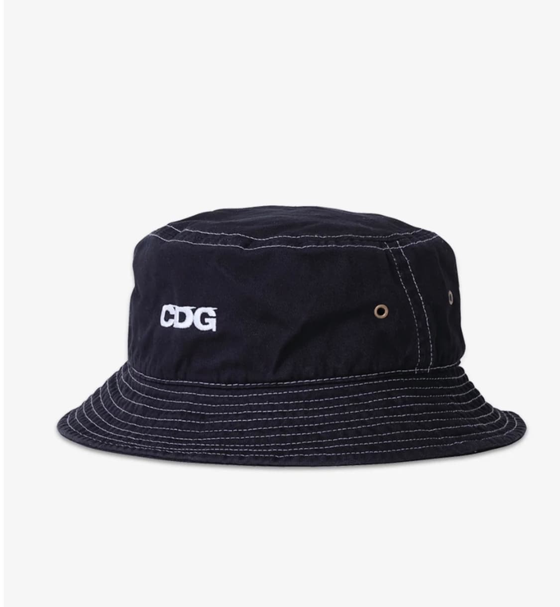 [새상품] CDG Staff Shirt Hat 블랙 상품이미지2
