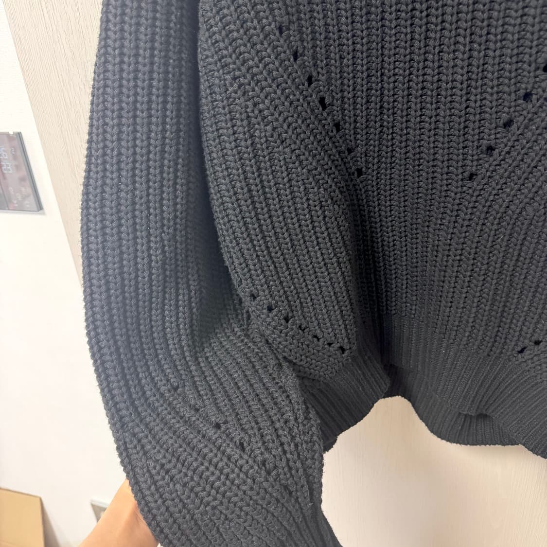 (48) 엘무드 뉴프랩 울 크루넥 가디건 상품이미지5