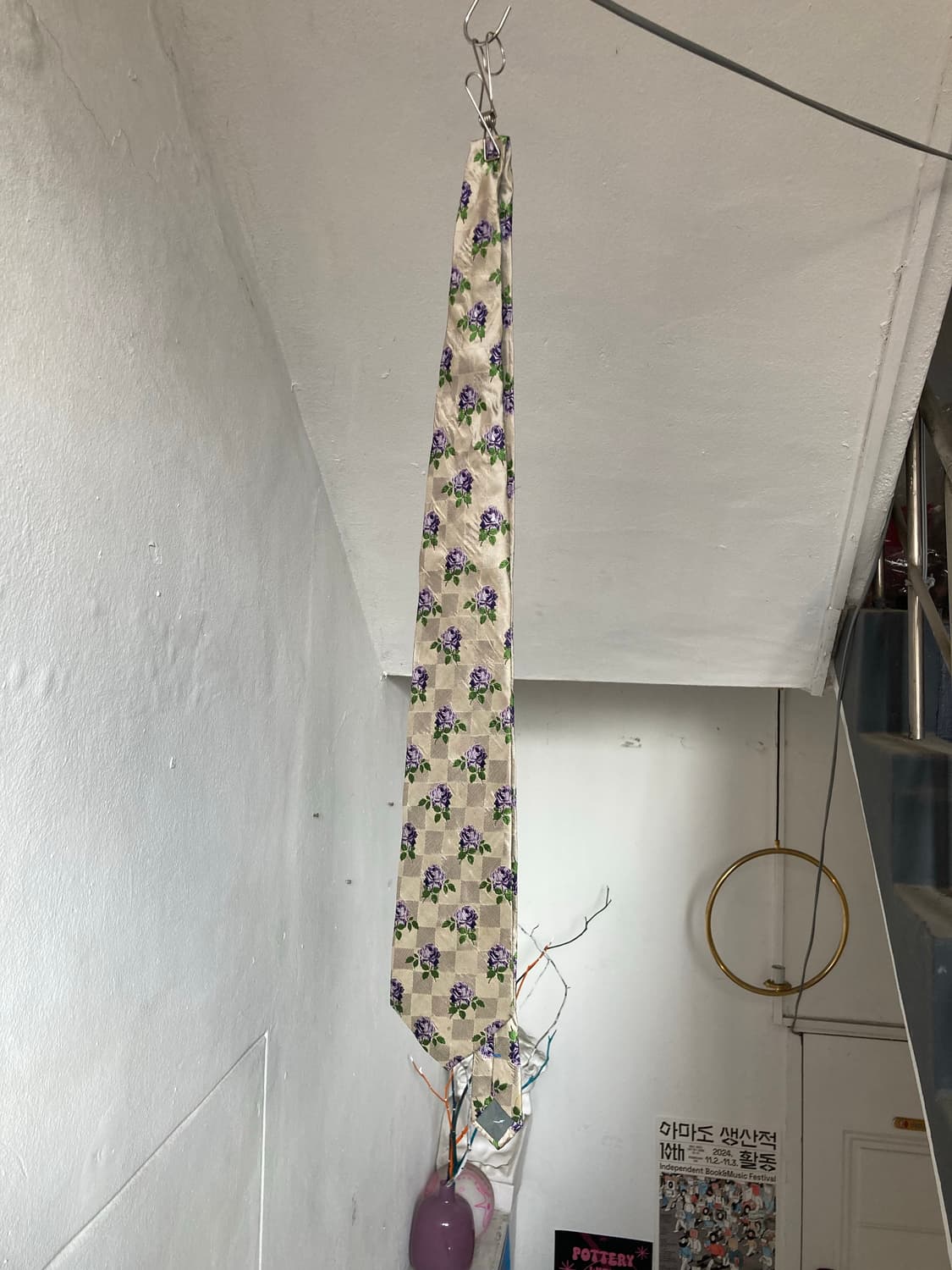 겐조 KENZO 실크 넥타이 상품이미지1