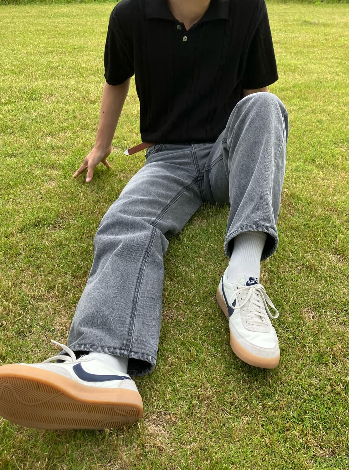 짖짜이만한바지없음. Plac 051 흑청 데님 상품이미지1