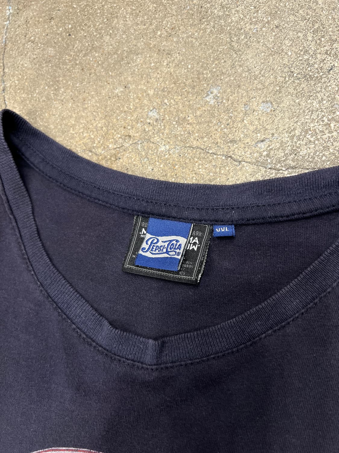빈티지 펩시 반팔티 네이비 상품이미지3