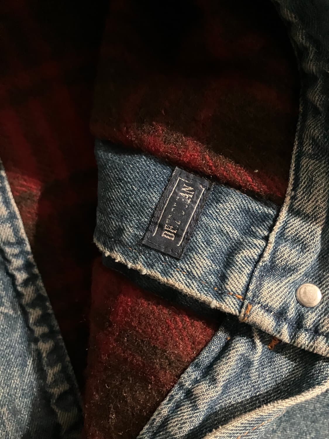 🇺🇸 80s 폴로 랄프로렌 덩가리 데님 자켓 전기형 rrl 상품이미지5