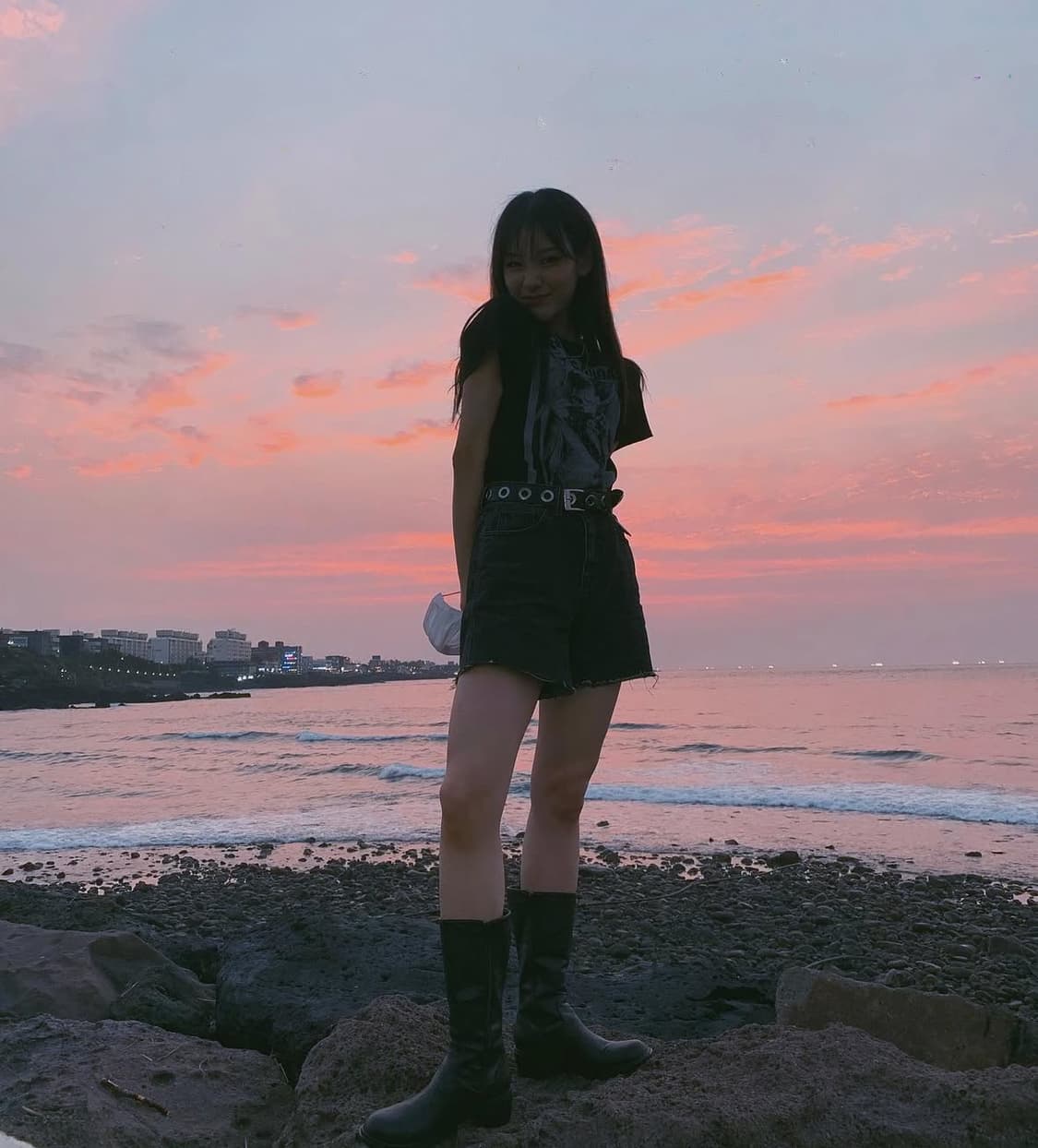 노제 미디 부츠 블랙 230 상품이미지1