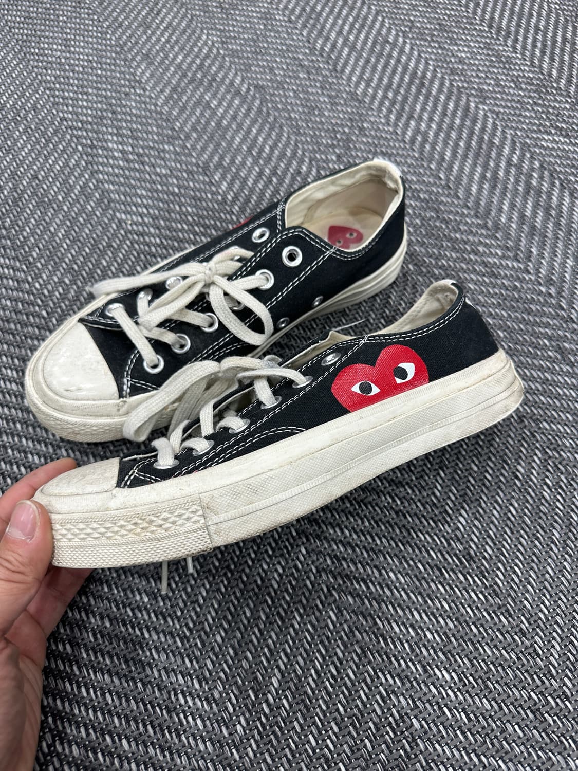 꼼데가르송 컨버스 척 테일러 스니커즈 상품이미지4