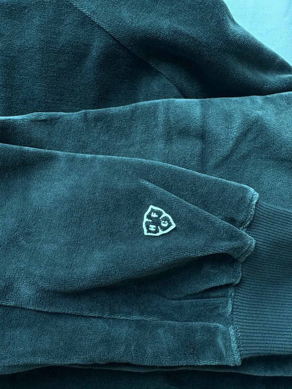 Heritagefloss Velour Zip-up Hoodie 상품이미지4