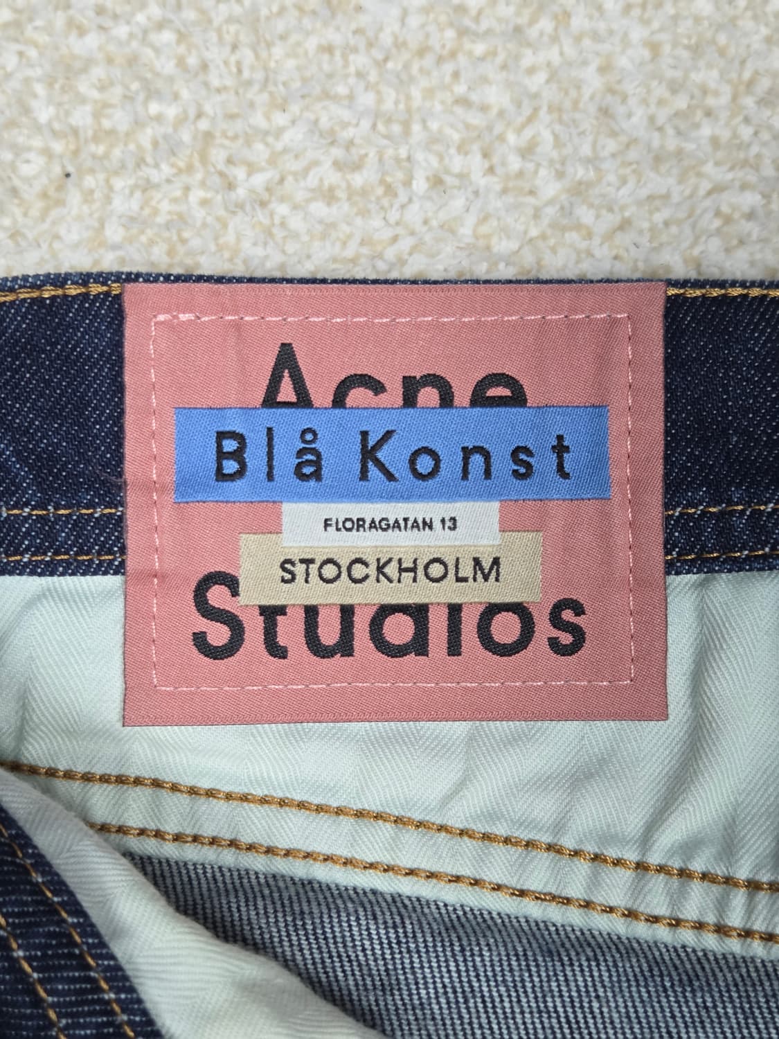 [아크네 스튜디오] 블라콘스트 노스 데님 팬츠 | 00254 상품이미지3