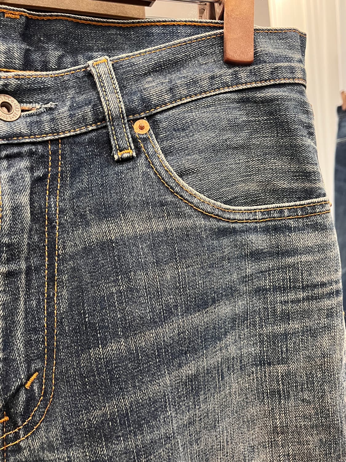 00s Levis 리바이스 502 컷오프 데님 팬츠 (31-32inch) 상품이미지7