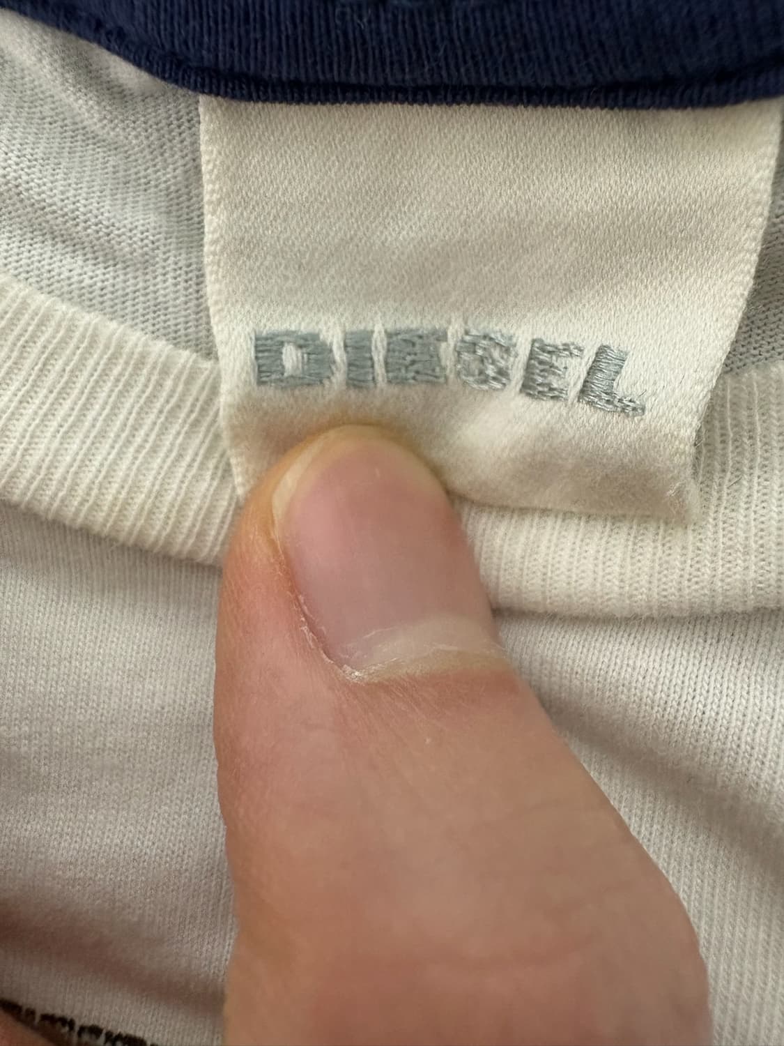 Diesel 디젤 래글런 롱슬리브 티셔츠 상품이미지3